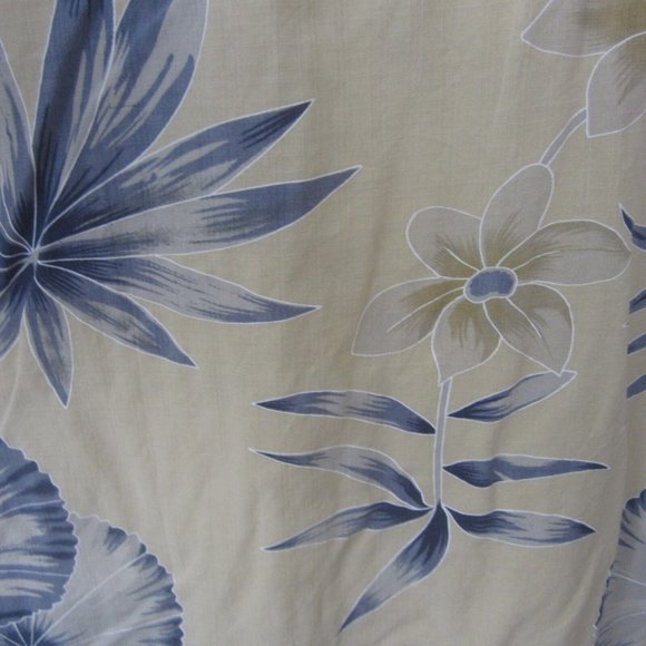 Bermuda Bay Vintage Men Hawaiian camp shirt p2p 24" L aloha luau tropical silk - Picture 8 of 9